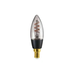 Eglo Connect.Z Smart LED Kronljus E14 Filament Smokey 4W 150lm - 820 Extra Varm Vit | Dimbar - Ersättare 15W