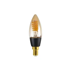 Eglo Connect.Z Smart LED Kronljus E14 Filament Ambar 4.9W 320lm - 827-865 Justerbar Vit | Dimbar - Ersättare 25W