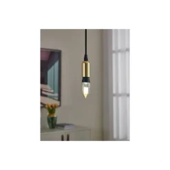 Eglo Connect.Z Smart LED Kronljus E14 Filament Ambar 4.9W 320lm - 827-865 Justerbar Vit | Dimbar - Ersättare 25W