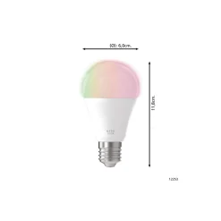 Eglo Connect.Z Smart LED Päron E27 Matt 9W 806lm - 827 Extra Varm Vit | Dimbar - Ersättare 60W