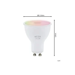 Eglo Connect.Z Smart LED Spot GU10 PAR16 4.9W 345lm 45D - 827 Extra Varm Vit | Dimbar - Ersättare 50W
