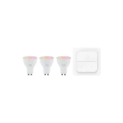 Eglo Connect.Z Smart LED Spot GU10 PAR16 14.7W 345lm 45D - 827-865 Justerbar Vit + RGB | Dimbar - Ersättare 50W