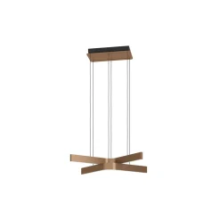 Eglo Connect.Z Smart Pendellampa Folcino-Z Stål Bronze, Svart 36W 3720lm - 827-865 Justerbar Vit + RGB | Dimbar