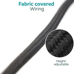 Eglo Connect.Z Smart Pendellampa Ginestrone-Z Stål Svart 22W 2450lm - 827-865 Justerbar Vit | 450mm - Dimbar