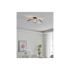 Eglo Connect.Z Smart Taklampa Calarossa-Z Stål Svart 22W 2500lm - 827-865 Justerbar Vit + RGB | Dimbar