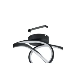 Eglo Connect.Z Smart Taklampa Calarossa-Z Stål Svart 22W 2500lm - 827-865 Justerbar Vit + RGB | Dimbar