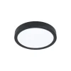 Eglo Connect.Z Smart Taklampa Badrumsbelysning Fueva 6-Z Plast Svart 11.2W 1400lm - 827-865 Justerbar Vit + RGB | Dimbar