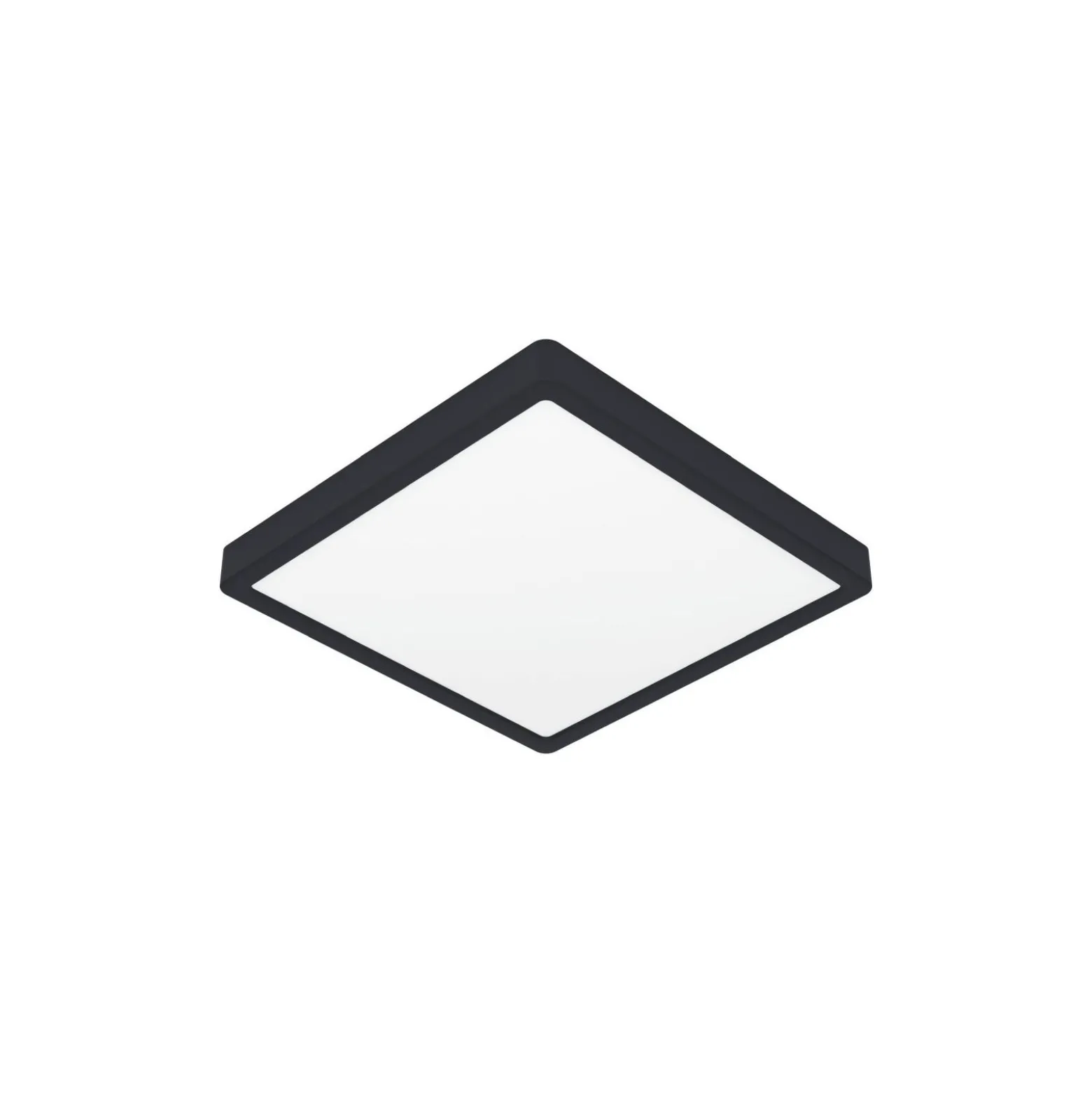 Eglo Connect.Z Smart Taklampa Badrumsbelysning Fueva 6-Z Plast Svart 17.8W 2700lm - 827-865 Justerbar Vit + RGB | Dimbar