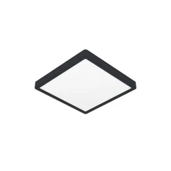 Eglo Connect.Z Smart Taklampa Badrumsbelysning Fueva 6-Z Plast Svart 13.5W 2000lm - 827-865 Justerbar Vit + RGB | Dimbar