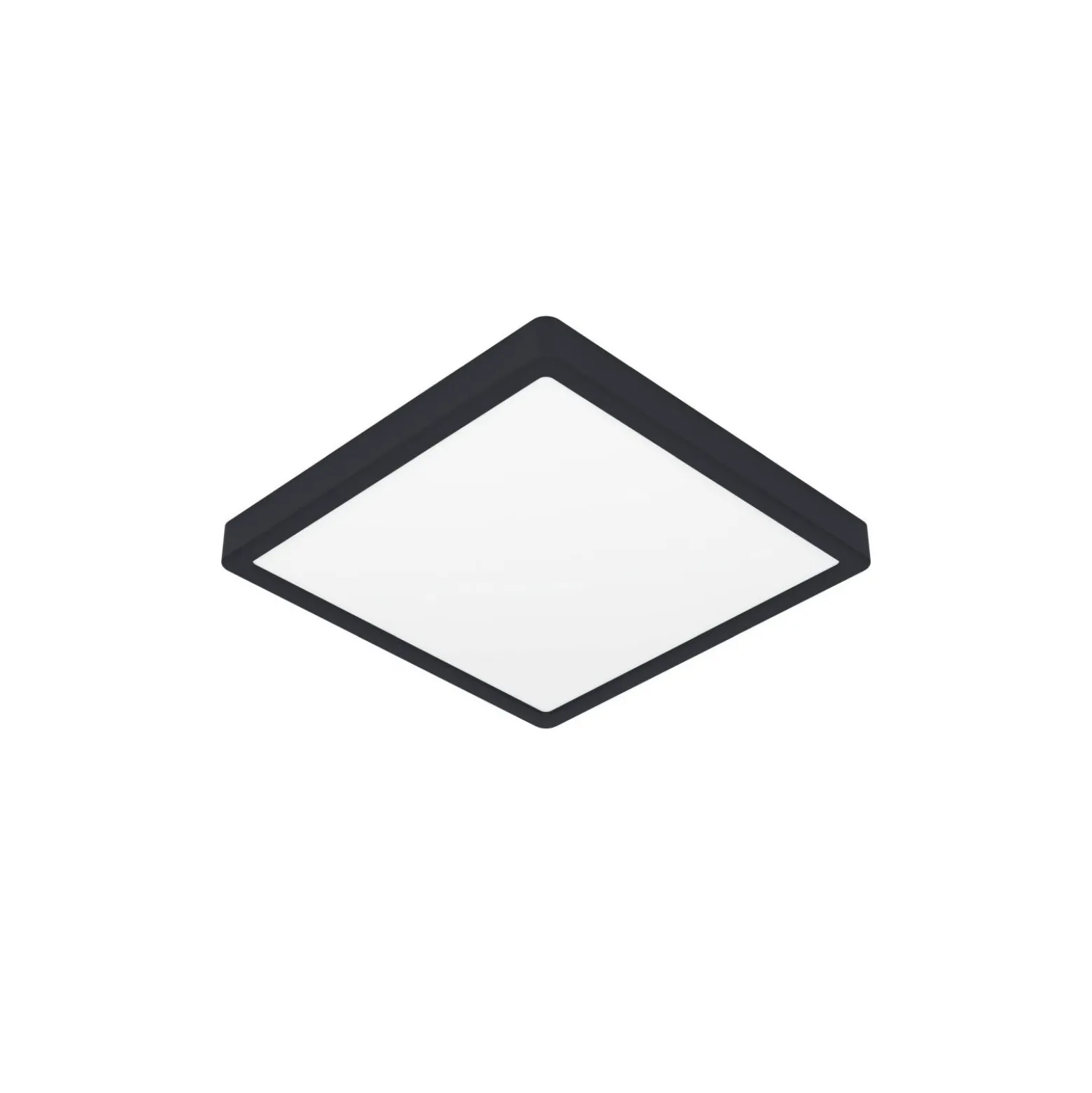 Eglo Connect.Z Smart Taklampa Badrumsbelysning Fueva 6-Z Plast Svart 13.5W 2000lm - 827-865 Justerbar Vit + RGB | Dimbar