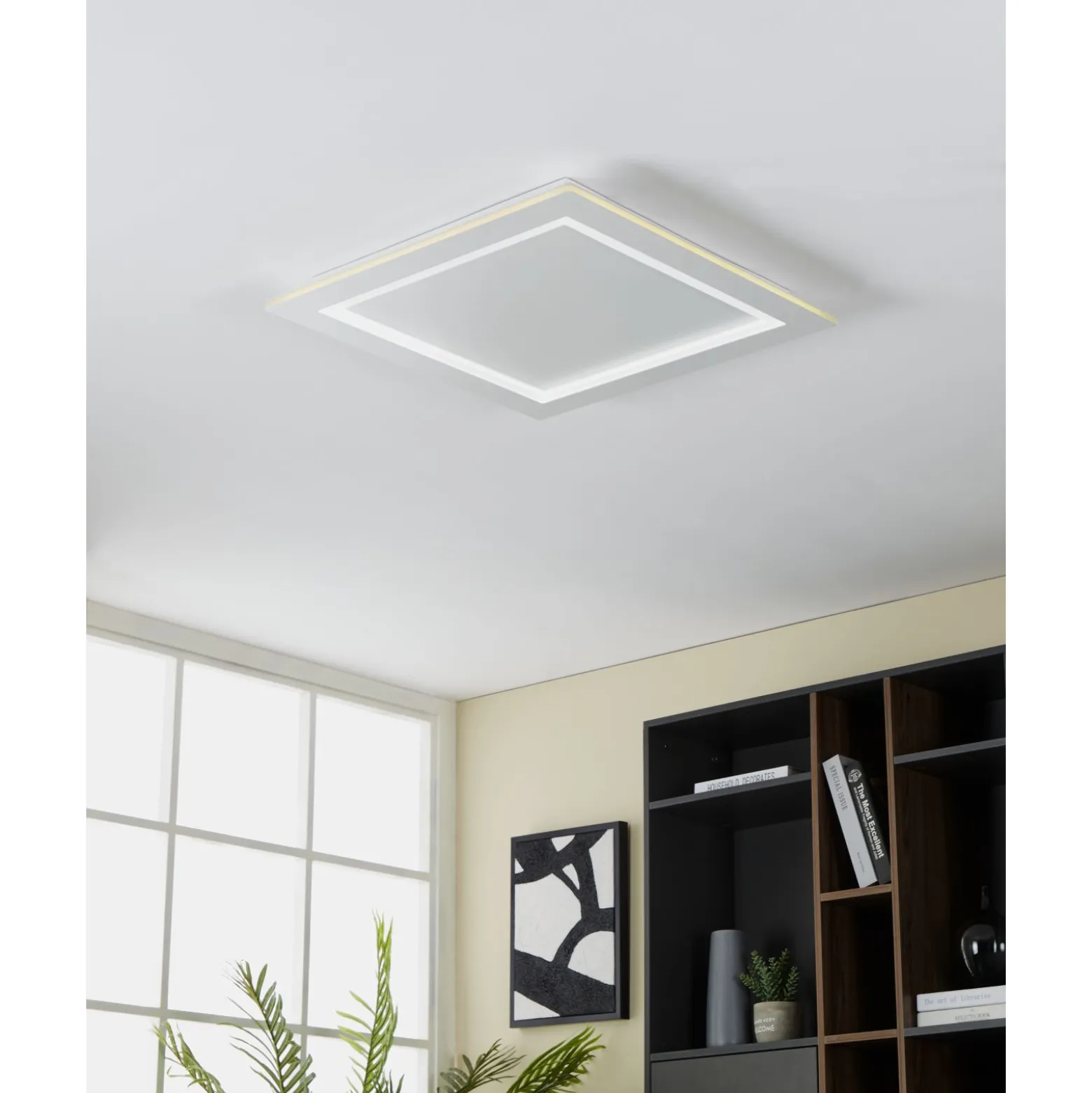 Eglo Connect.Z Smart Taklampa Padrogiano Stål Vit 9W 1170lm - 827-865 Justerbar Vit | Dimbar