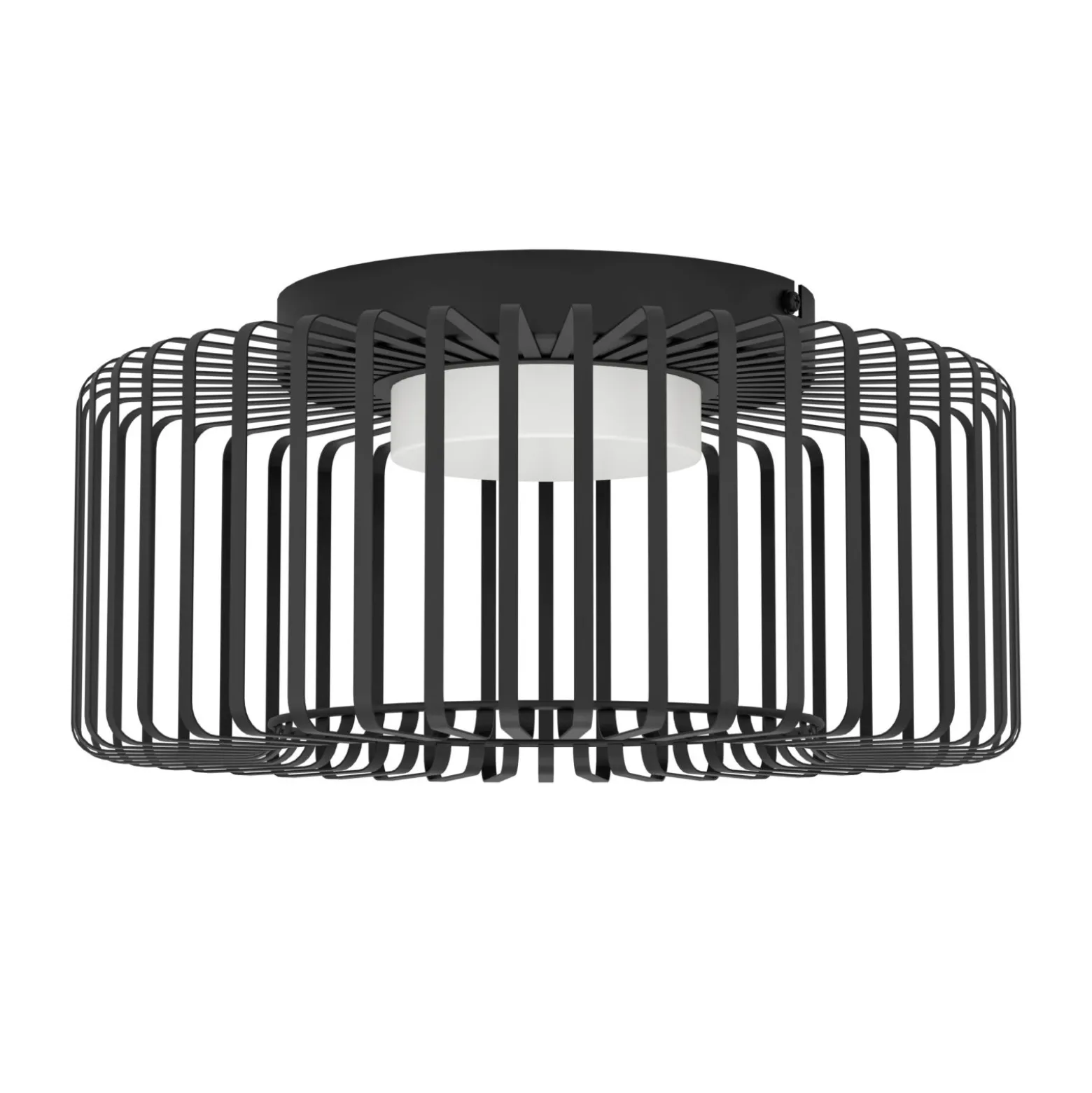 Eglo Connect.Z Smart Taklampa Ginestrone-Z Stål Svart 22W 2450lm - 827-865 Justerbar Vit | 450mm - Dimbar