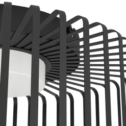 Eglo Connect.Z Smart Taklampa Ginestrone-Z Stål Svart 22W 2450lm - 827-865 Justerbar Vit | 450mm - Dimbar
