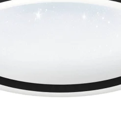 Eglo Connect.Z Smart Taklampa Aluminium Svart 17W 2150lm - 827-865 Justerbar Vit + RGB | 420mm - Dimbar