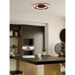 Eglo Connect.Z Smart Taklampa Calagrano-Z Aluminium Svart 20W 2750lm - 827-865 Justerbar Vit | 450mm - Dimbar