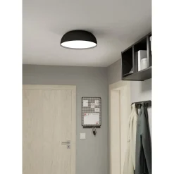 Eglo Connect.Z Smart Taklampa Tollos-Z Aluminium Svart 7W 900lm - 827-865 Justerbar Vit | 400mm - Dimbar