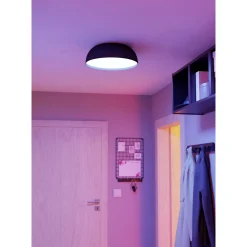 Eglo Connect.Z Smart Taklampa Tollos-Z Aluminium Svart 7W 900lm - 827-865 Justerbar Vit | 400mm - Dimbar