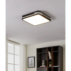 Eglo Connect.Z Smart Taklampa Genovese-Z Aluminium Svart 22W 2600lm - 827-865 Justerbar Vit | Dimbar