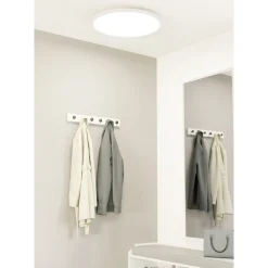 Eglo Connect.Z Smart Taklampa Sarsina-Z Aluminium Vit 41W 5800lm - 827-865 Justerbar Vit | 600mm - Dimbar