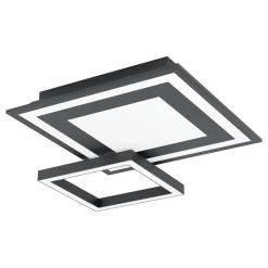 Eglo Connect.Z Smart Taklampa Savatarila-Z Stål Svart 2W 330lm - 827-865 Justerbar Vit | Dimbar
