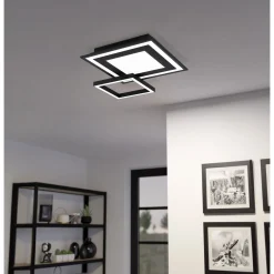 Eglo Connect.Z Smart Taklampa Savatarila-Z Stål Svart 2W 330lm - 827-865 Justerbar Vit | Dimbar