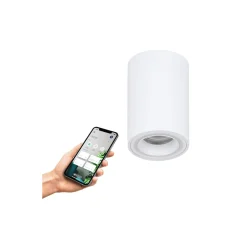 Eglo Connect.Z Smart Tak Spot Carosso-Z Aluminium Vit 4.9W 345lm - 827-865 Justerbar Vit + RGB | Dimbar - Passande för GU10