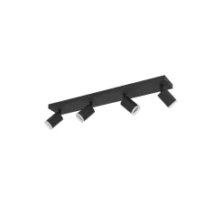 Eglo Connect.Z Smart Tak Spot Melitello-Z Stål Svart 14.8W 2200lm - 827-865 Justerbar Vit + RGB | Dimbar