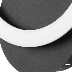 Eglo Connect.Z Smart Vägglampa Parrapos-Z Stål Svart 6W 820lm - 827-865 Justerbar Vit | Dimbar