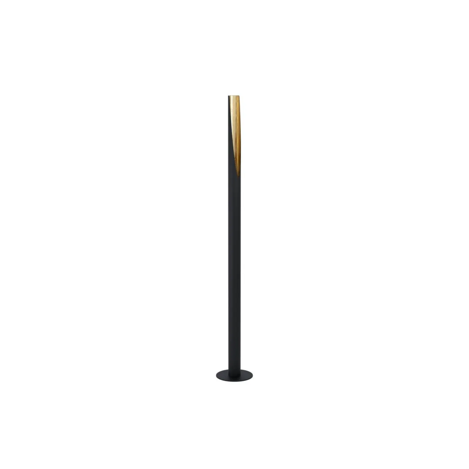 Eglo Golvlampa Barbotto Stål Svart, Guld 4.5W 345lm - 830 Varm Vit | Passande för GU10