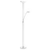 Eglo Golvlampa Baya Led Stål Krom 20W 2440lm - 830 Varm Vit | Dimbar