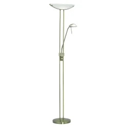 Eglo Golvlampa Baya Stål Guld | Passande För 1x R7s och 1x G9