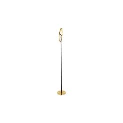 Eglo Golvlampa Castelpoto Stål Brushed Mässing, Svart 17.6W 2000lm - 830 Varm Vit | Dimbar