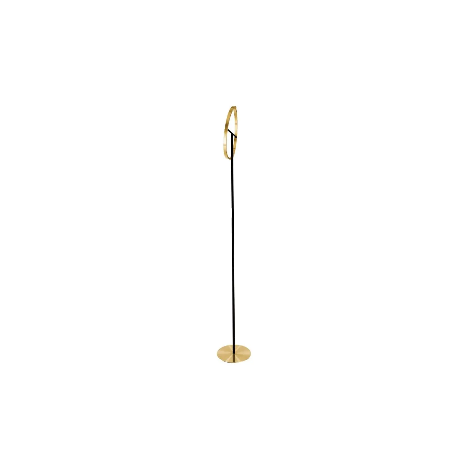Eglo Golvlampa Castelpoto Stål Brushed Mässing, Svart 17.6W 2000lm - 830 Varm Vit | Dimbar