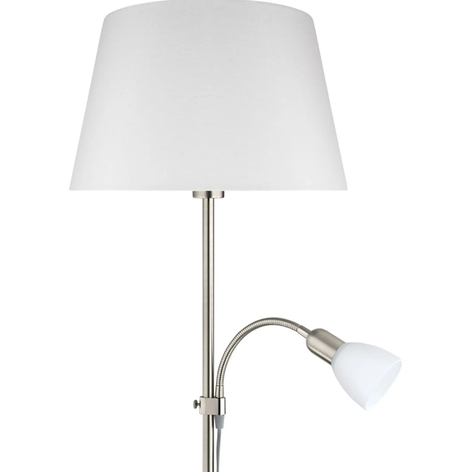 Eglo Golvlampa Conesa Stål | Passande För 1x E27