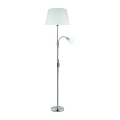 Eglo Golvlampa Conesa Stål | Passande För 1x E27