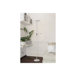 Eglo Golvlampa Conivarino Stål Vit 30.5W 3150lm - 827 Extra Varm Vit | Dimbar