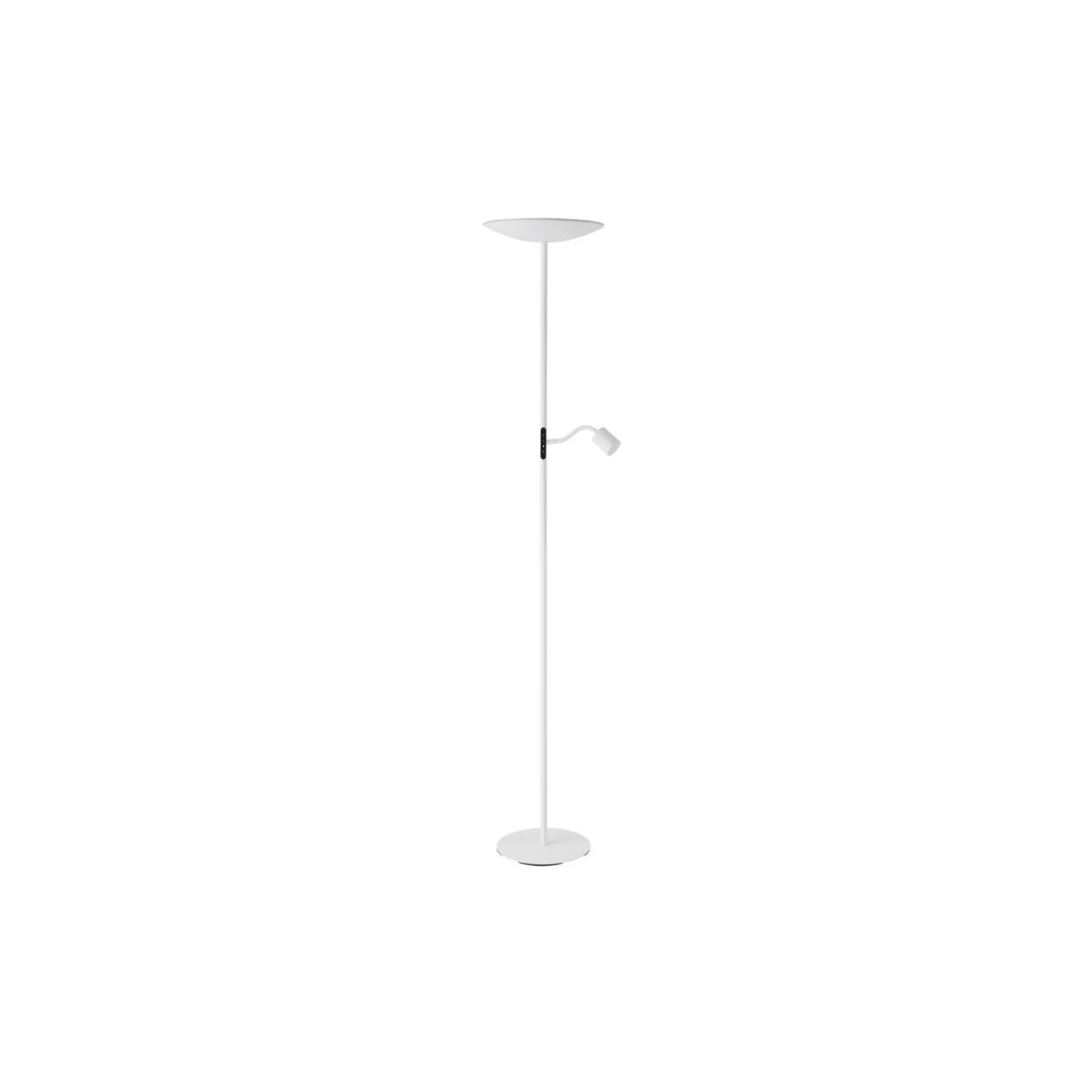 Eglo Golvlampa Conivarino Stål Vit 30.5W 3150lm - 827 Extra Varm Vit | Dimbar
