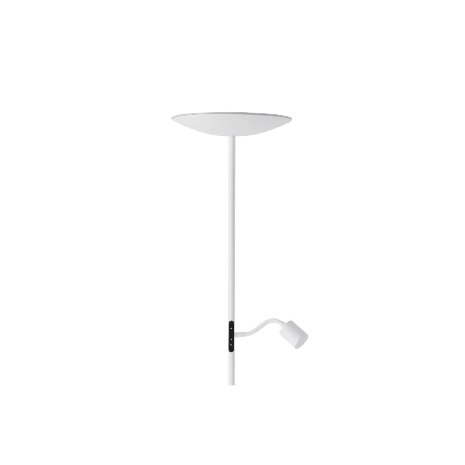 Eglo Golvlampa Conivarino Stål Vit 30.5W 3150lm - 827 Extra Varm Vit | Dimbar