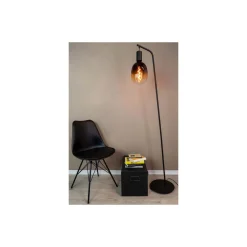 Eglo Golvlampa Cranley Stål Svart | IP20 - Passande för 1x E27