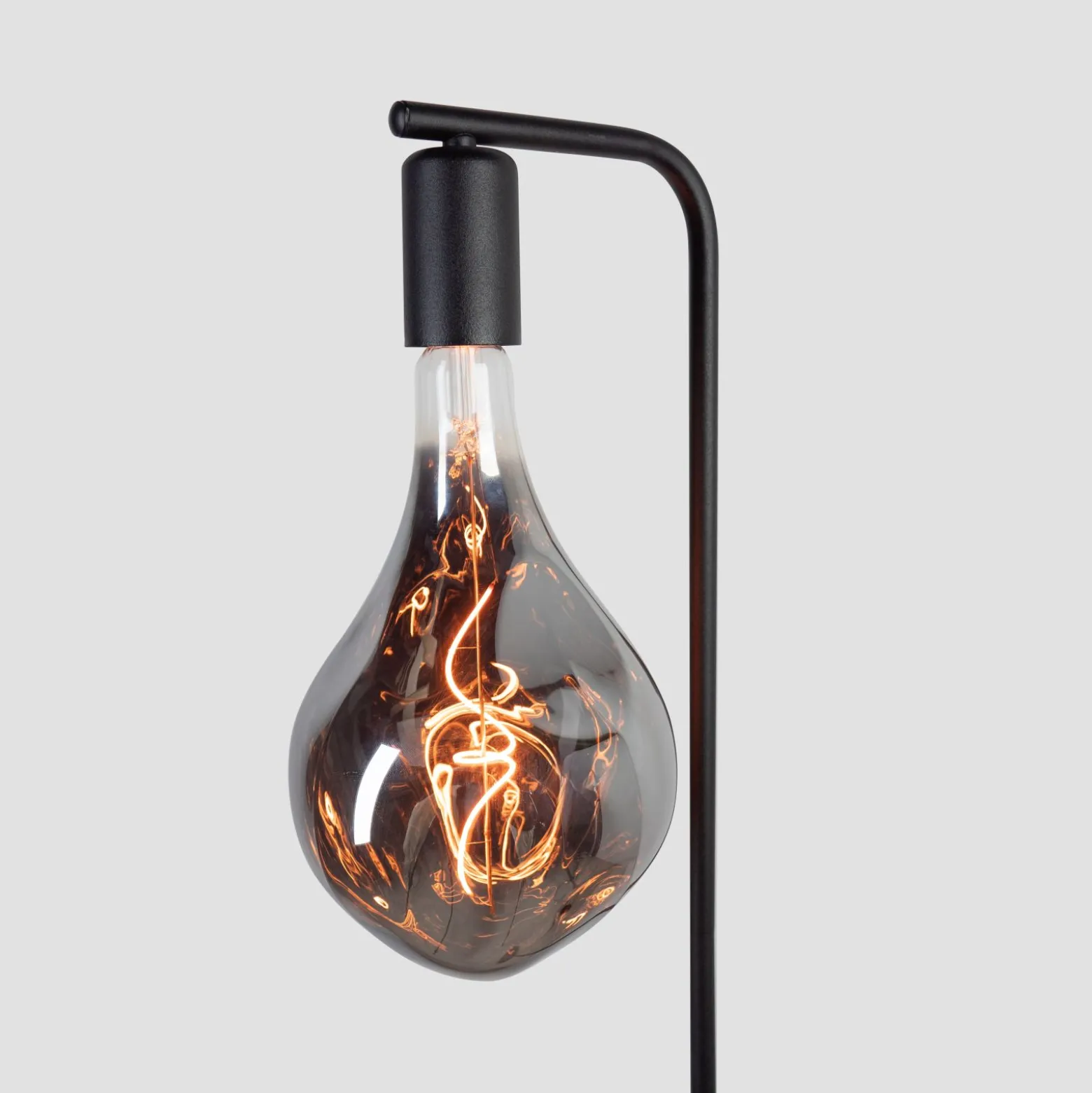 Eglo Golvlampa Cranley 1 Stål Svart | Passande För 1x E27