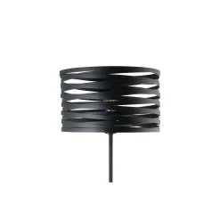 Eglo Golvlampa Cremella Stål Svart | Passande för E27