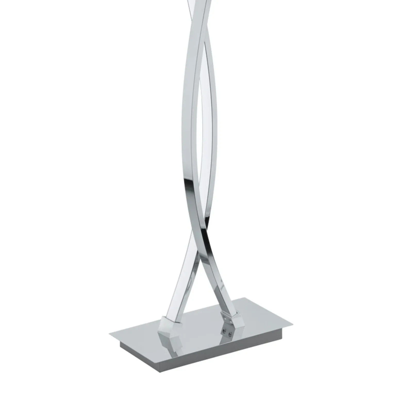 Eglo Golvlampa Lasana 2 Stål Aluminium Krom 36W 4700lm - 830 Varm Vit