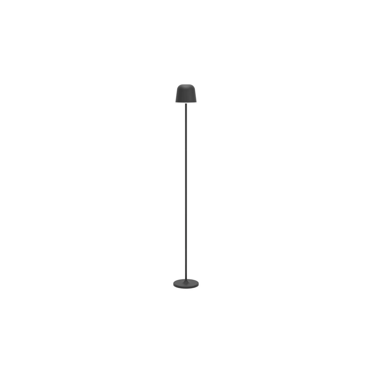 Eglo Golvlampa Mannera-L Aluminium Svart 4W 440lm - 824-830-840 CCT | IP54 - 3-Stegs Dimbar