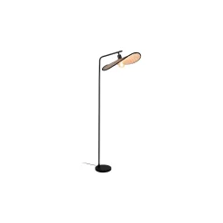 Eglo Golvlampa Marywell Stål Svart | IP20 - Passande för 1x E27