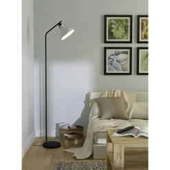 Eglo Golvlampa Matlock Stål Grå Svart | Passande För 1x E27