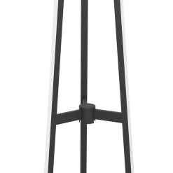 Eglo Golvlampa Mongolanda Aluminium Stål Svart Vit 30W 4300lm - 830 Varm Vit