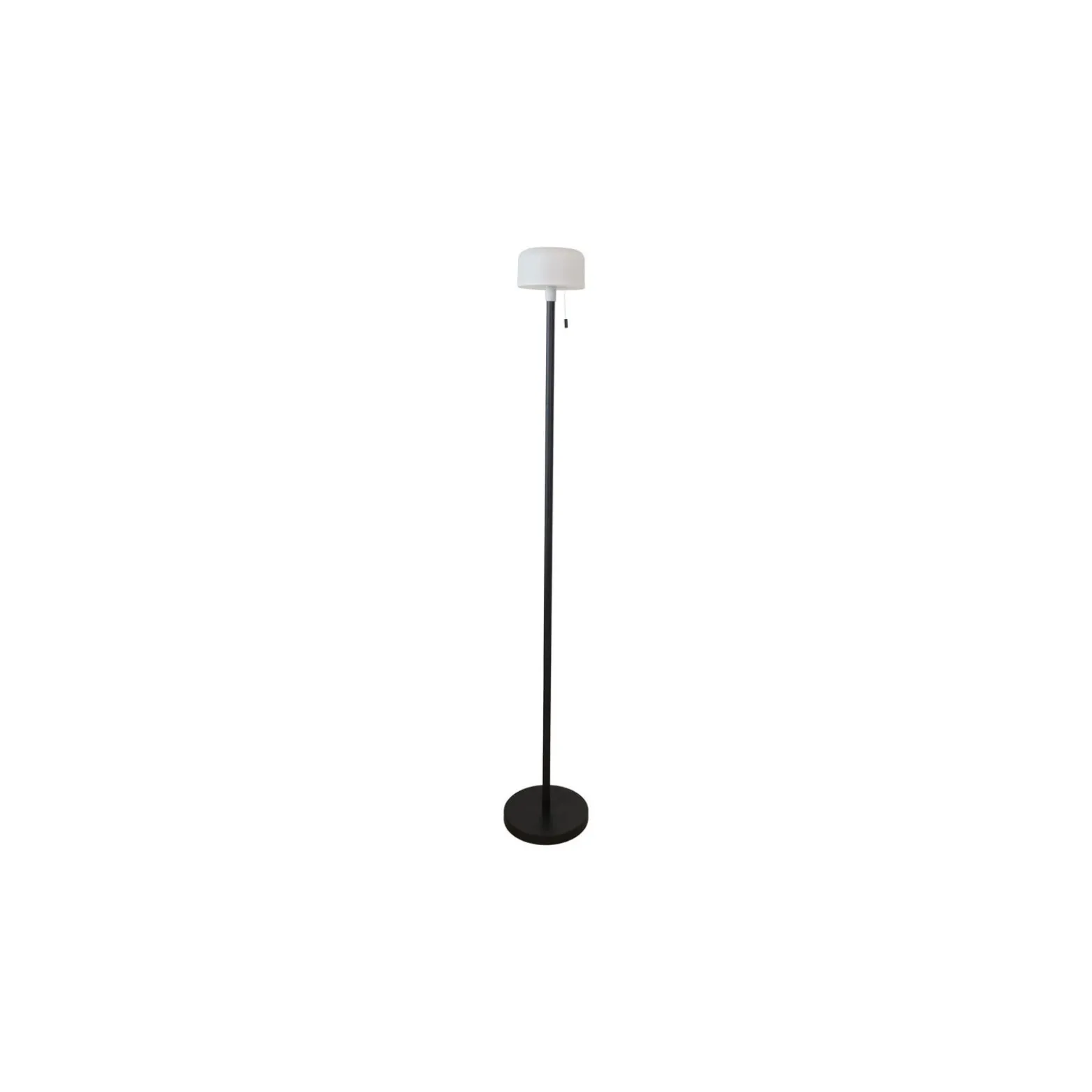 Eglo Golvlampa Montapalma-L Solar Stål Svart 2W 190lm - 830 Varm Vit | IP54 - Dimbar - USB-C