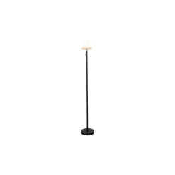 Eglo Golvlampa Montapalma-L Solar Stål Svart 2W 190lm - 830 Varm Vit | IP54 - Dimbar - USB-C
