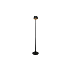 Eglo Golvlampa Roccanova-L Solar Stål Svart 2W 270lm - 830 Varm Vit | IP44 - Touchdimmerbar - USB-C