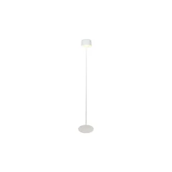 Eglo Golvlampa Roccanova-L Solar Stål Vit 2W 270lm - 830 Varm Vit | IP44 - Touchdimmerbar - USB-C